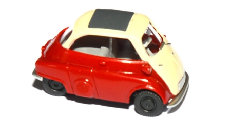 BMW Isetta 4rädrig dunkelrot