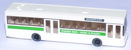 Mercedes-Benz O 405 Stadtbus Dresdner Bank - wieder in Dresden weiß