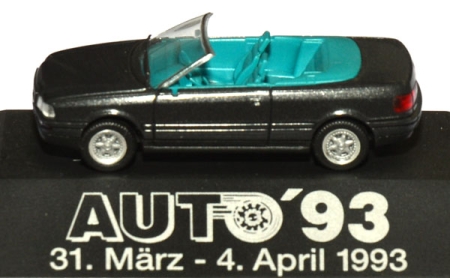 Audi A80 Cabriolet Auto 93 schwarz