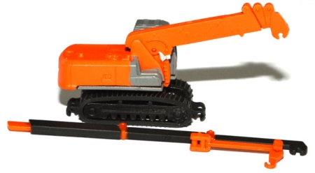 Zweiwege-Kranbagger Hitachi ZAXIS160LCT orange