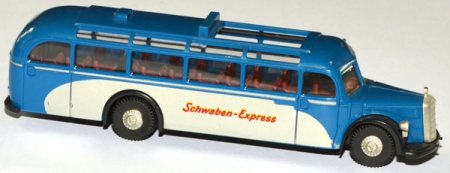 Mercedes-Benz Bus O 5000 AW Schwaben-Express blau