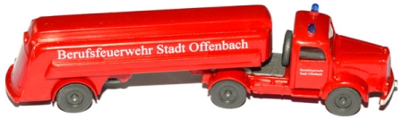 Mercedes-Benz L 5000 Tanksattelzug Berufsfeuerwehr Stadt Offenbach rot