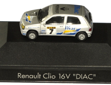 Renault Clio 16V RR France Diac #7 silber