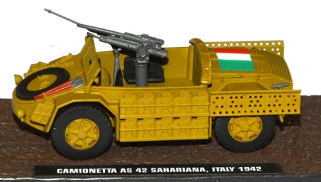 Camionetta AS 42 Saharianna Italy 1942 sandfarben