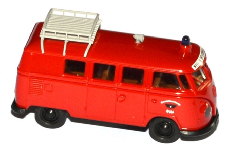 VW T1 Kombi Feuerwehr Berufsfeuerwehr Köln Entstörwagen rot