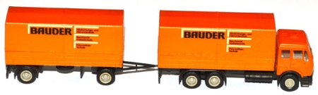 Mercedes-Benz SK Pritschenlastzug Bauder orange