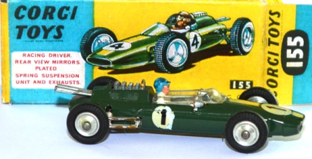 Lotus Climax #1 Rennwagen grün 155
