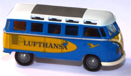 VW T1 Bus Samba Lufthansa blau