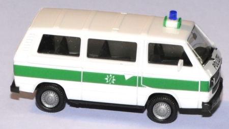 VW T3 Bus Polizei bayrische Polizei weiß