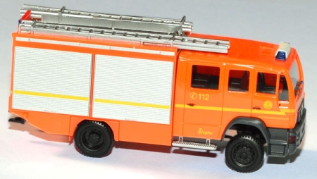 MAN L2000 LF 20/12 Ziegler Feuerwehr Hamburg leuchtrot