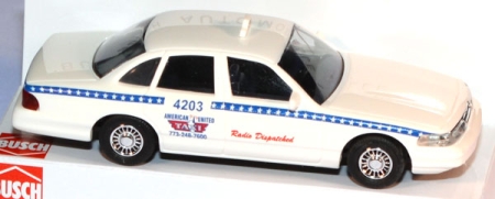 Ford Crown Victoria American United Taxi weiß 49009