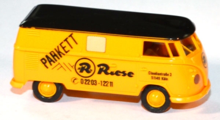 VW T1 Kasten Parkett Riese gelb