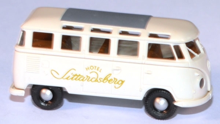 VW T1 Bus Samba Hotel Sittardsberg weiß