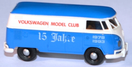 VW T1 Kasten Volkswagen Model Club blau