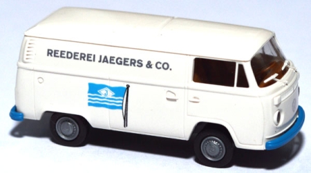 VW T2 Kasten Reederei Jaegers & Co. Duisburg weiß