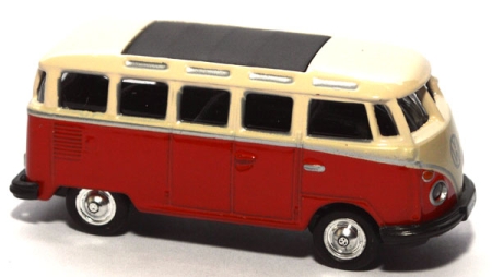 VW T1 Bus Panoramabus Samba rot