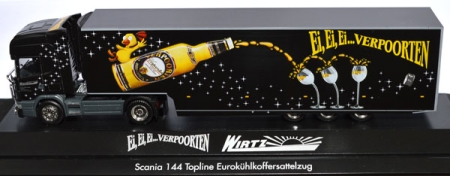 Scania 124 TL Kühlkoffersattelzug Wirtz Verpoorten