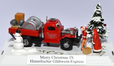 Weihnachtsdiorama 2005: Himmlischer Glühwein-Express... 7655