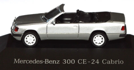 Mercedes-Benz 300CE-24 Cabriolet (A124) silbermetallic