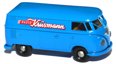 VW T1 Kasten Radio Krüsmann blau