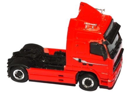 Volvo F 12 Globetrotter Zugmaschine rot