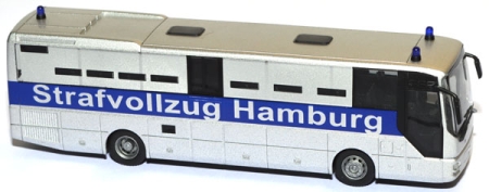 MAN Lions Star A03 Bus Strafvollzug Hamburg Polizei blau