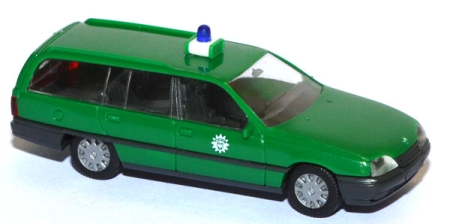 Opel Omega Caravan GLS Bundespolizei grün