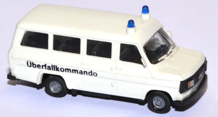 Ford Transit Bus Polizei Überfallkommando weiß