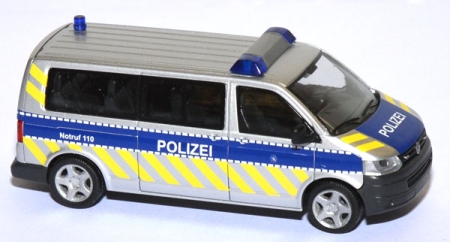 VW T5 Bus GP LR Autobahnpolizei Hessen blau
