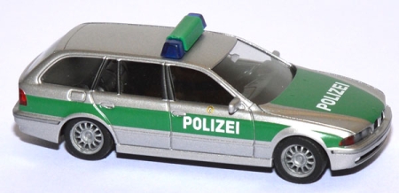 BMW 5er Touring Polizei Berlin grün