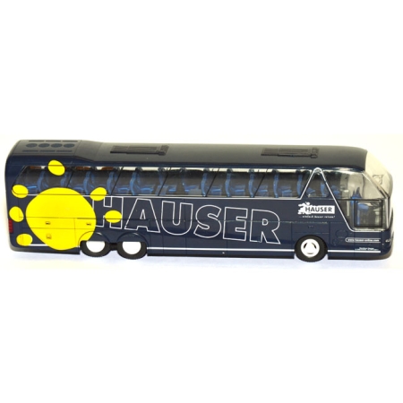 Neoplan Starliner SHDHL Reisebus Hauser blau