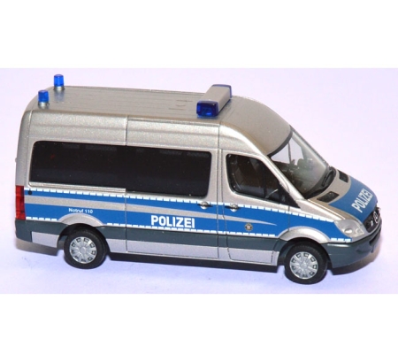 Mercedes-Benz Sprinter 06 Bus Polizei Hessen blau