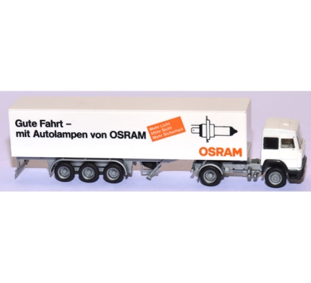 Iveco Turbo Star Koffersattelzug Osram weiß