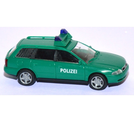 Audi A4 Avant Polizei grün