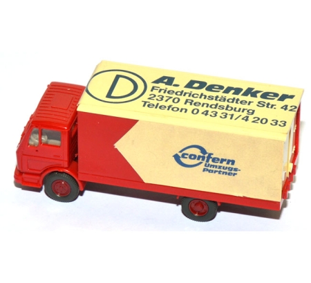 Mercedes-Benz NG 1017 Koffer-Lkw Confern A. Denker Rendsburgrot