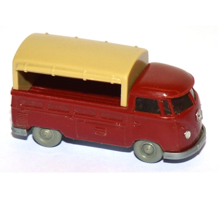 VW T1 Pritsche mit Plane weinrot