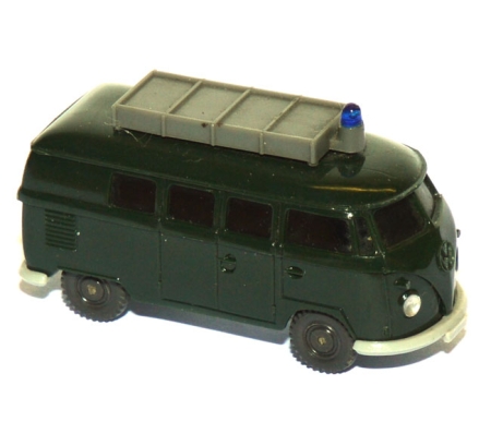 VW T1 Bus Polizei tannengrün
