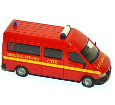 Mercedes-Benz Sprinter Bus Hochdach ELW Feuerwehr rot