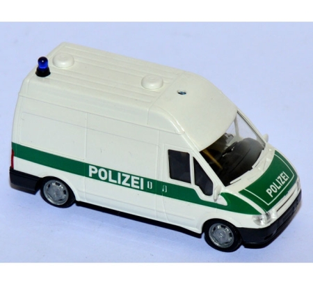 Ford Transit Kasten Hochdach Polizei grün