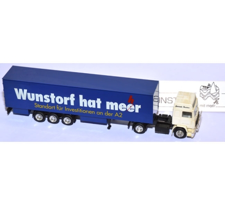 Volvo FH 16 Globetrotter Koffersattelzug Wunstorf weiß