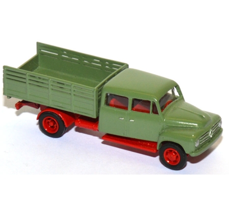 Borgward B1500 Pritsche Doka Resin grün