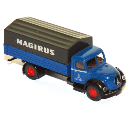 Magirus Mercur 120 L Pritschen-Lkw blau