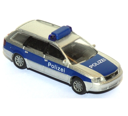 Audi A6 Avant Autobahnpolizei Brandenburg blau