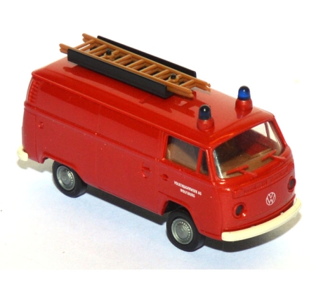 VW T2 Kasten Feuerwehr - Werksfeuerwehr VW Wolfsburg rot