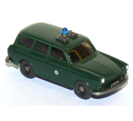 Modell Von Vitrine 78 WIKING H0 Ohne Volkswagen 1500 Variant Polizei Zoll