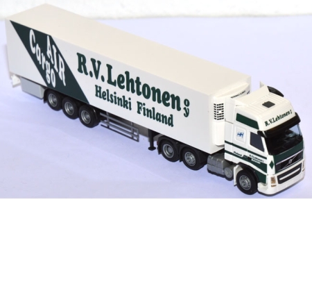 Volvo FH 3 Kühlkoffersattelzug R. V. Lehtonen Finnland weiß