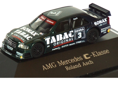 Mercedes-Benz C-Klasse AMG TABAC Roland Asch #3 dunkelblau