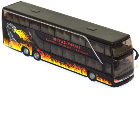 Setra S 431 DT Doppelstock Reisebus Metal-Tours schwarz