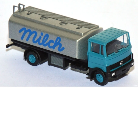 Mercedes-Benz LP 809 Tank-LKW Milch blau