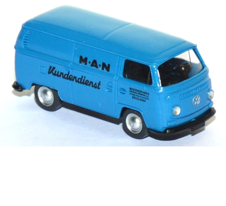 VW T2 Kasten MAN Kundendienst lichtblau